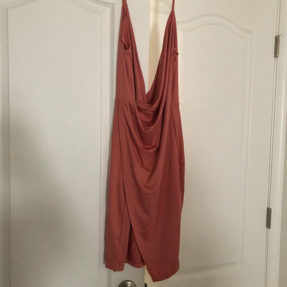 Pink cocktail dress